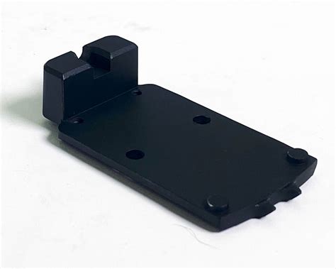 The <b>adapter</b> goes in place of the rear fixed sight. . Holosun adapter plate for sig p320